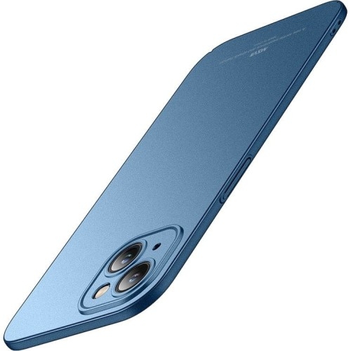 Image of Etui MSVII Matte do iPhone 15 Plus, niebieskie