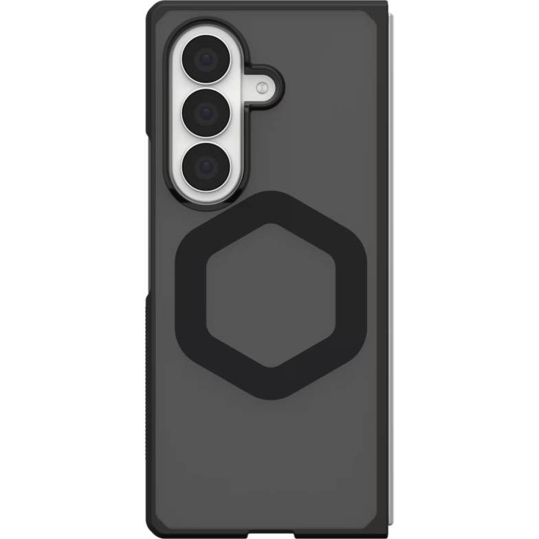 Etui Urban Armor Gear Mouve do MagSafe do Galaxy Z Fold8 Ultra, przydymione z czarną ramką