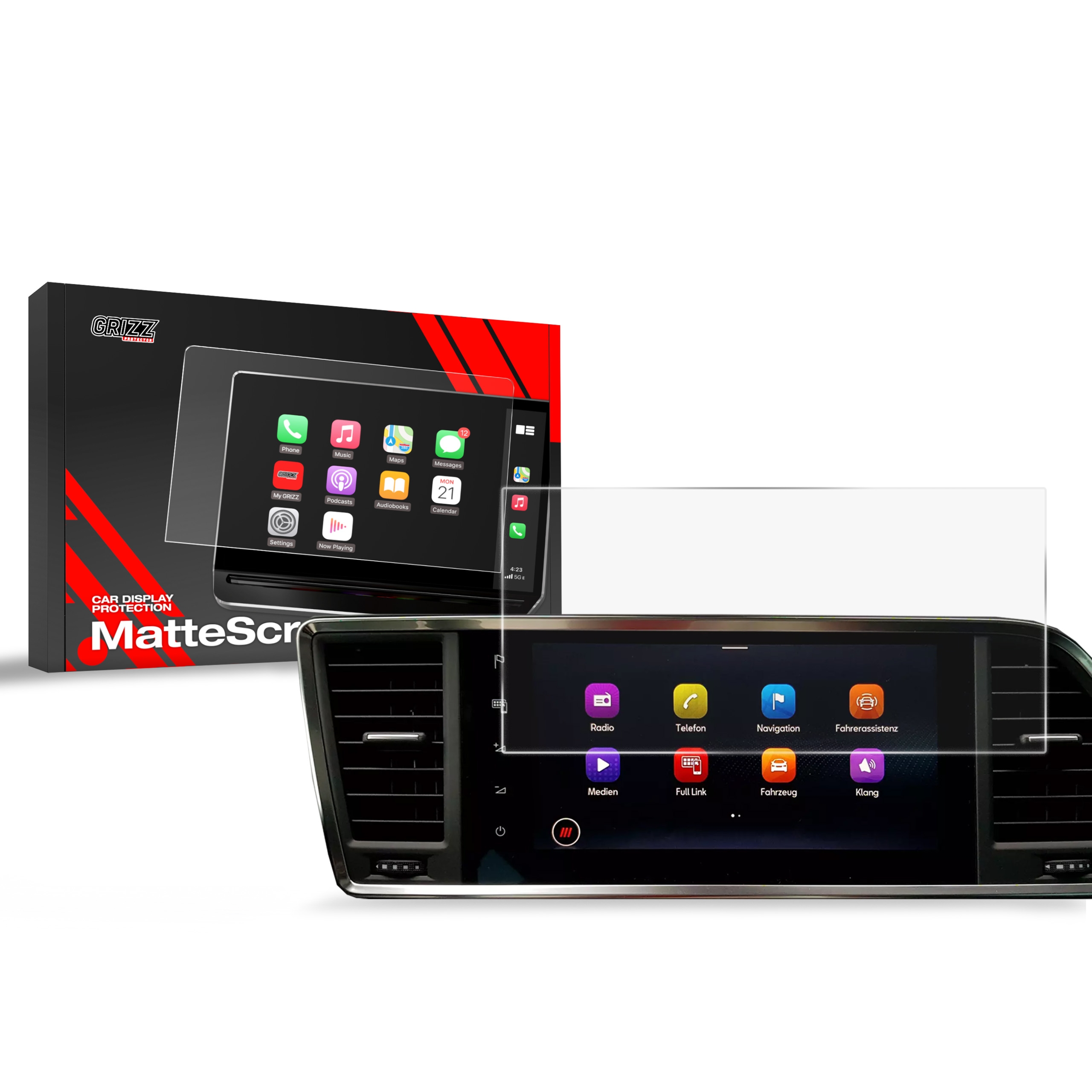 Folia antyodciskowa Grizz Protector do Seat Ateca 9,2″ (2020-2026)