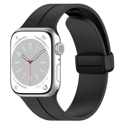 Image of Silikonowy pasek Bizon Strap Watch Silicone do Apple Watch 38/40/41/42mm, czarny