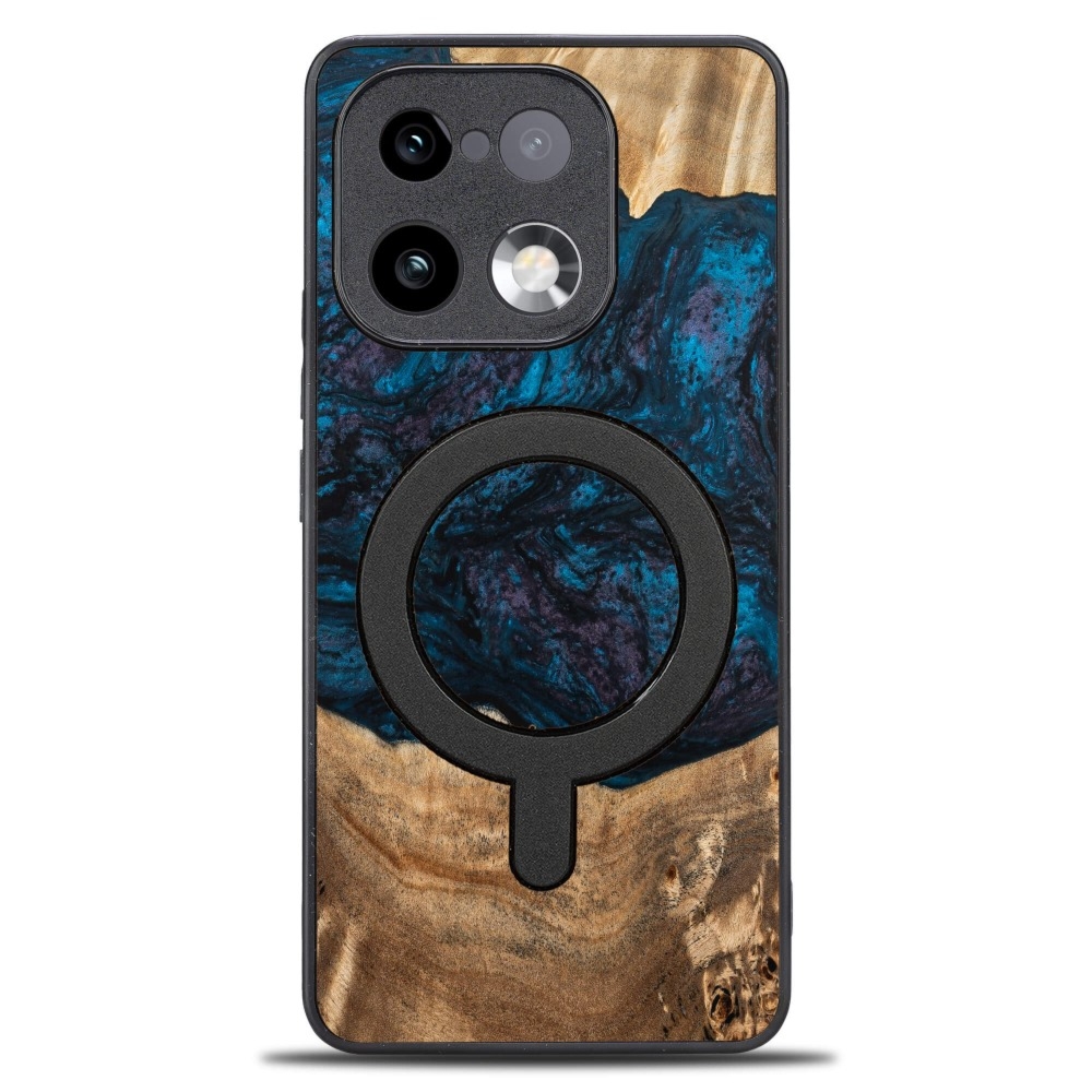 Drewniane etui do Realme 16 Pro Plus 5G, Bewood Unique Planets Neptun do MagSafe