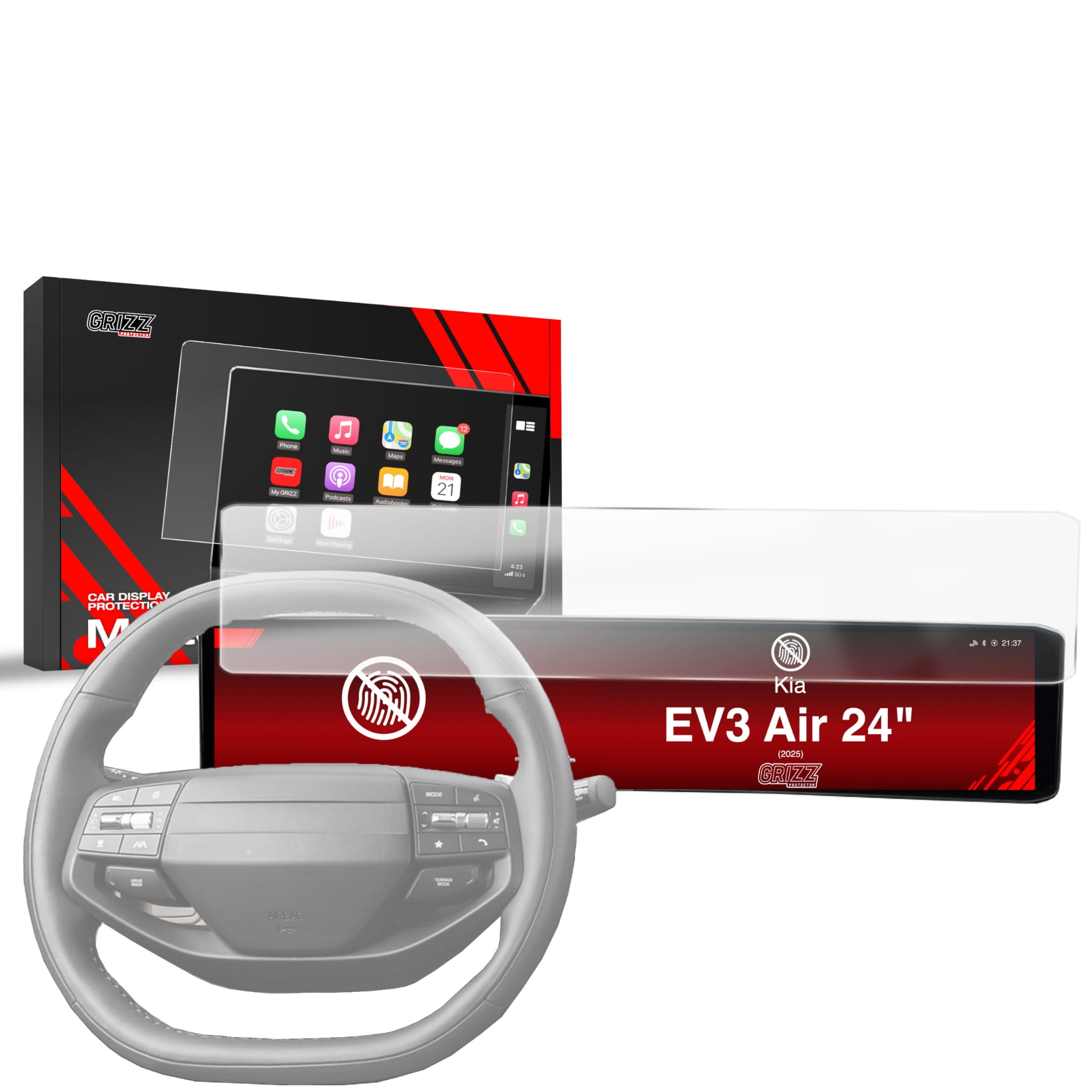 Folia matowa Grizz Protector do Kia EV3 Air 24″ (2025-2026)