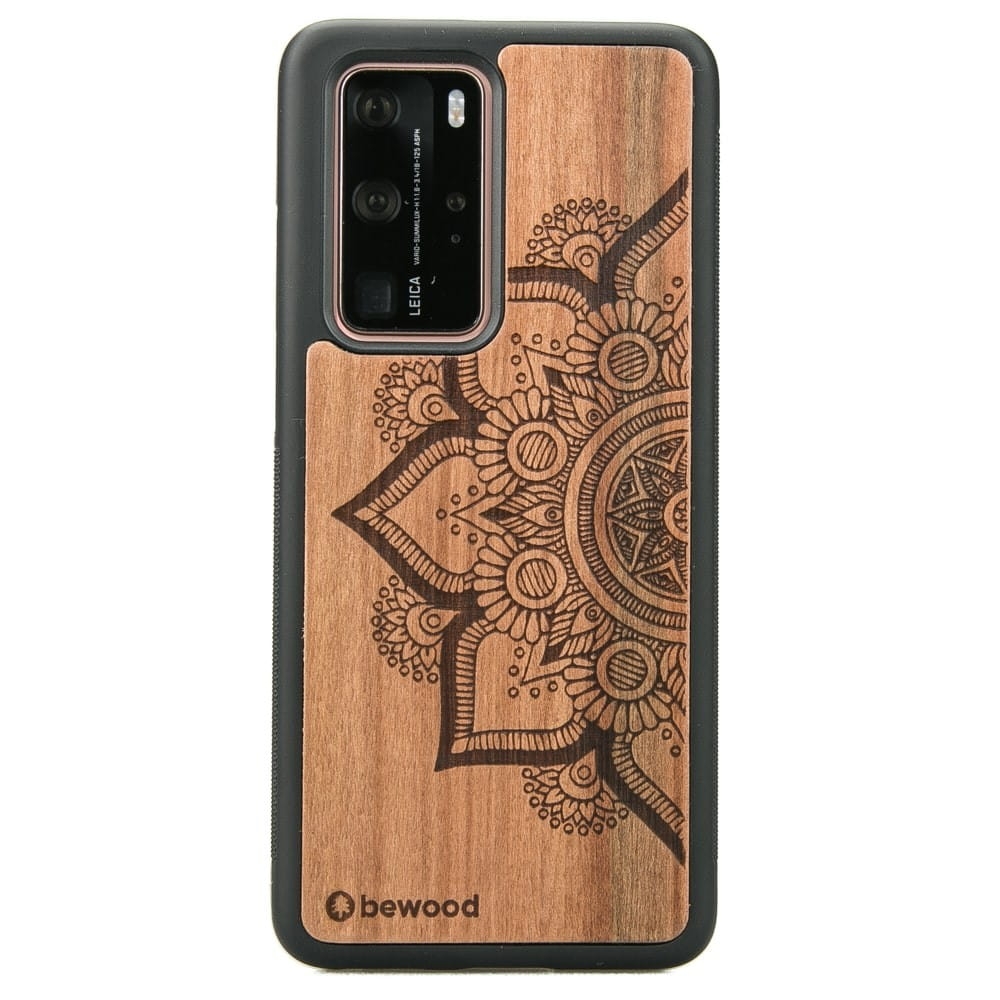 Image of Drewniane etui do Huawei P40 Pro, Bewood Mandala Jabłoń