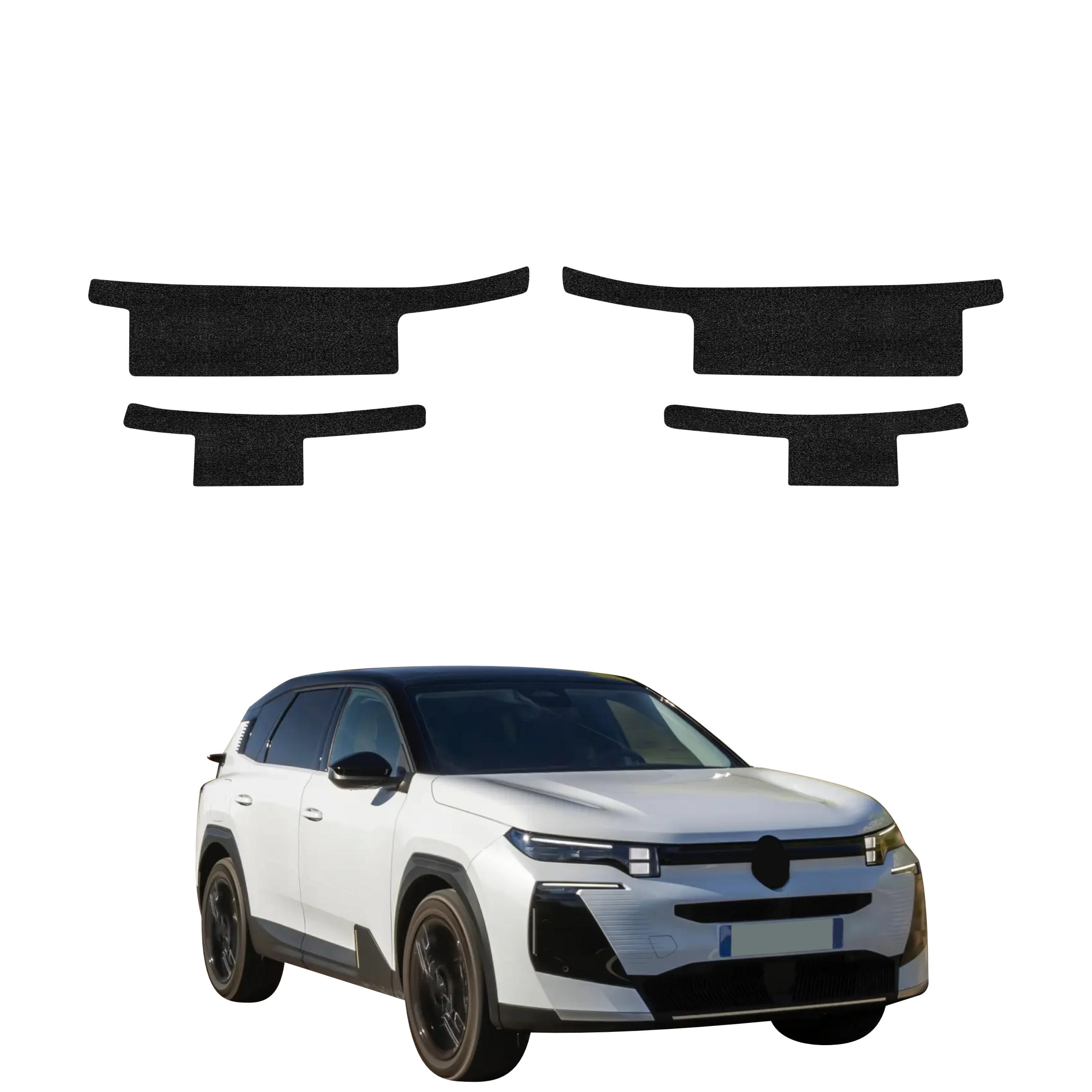 4w1 Czarna powłoka techniczna Grizz Protector na progi Citroen C5 Aircross SUV (2025-2026)