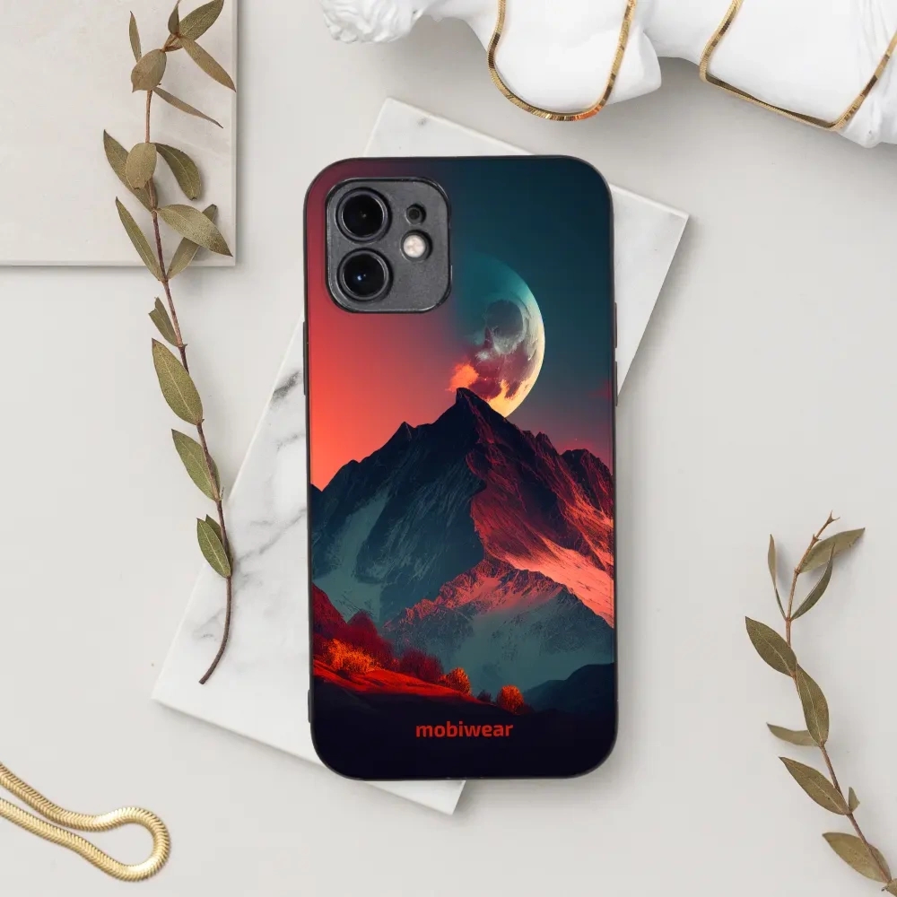 Etui ochronne do Galaxy A26 5G, Mobiwear Glossy Case, górski zmierzch