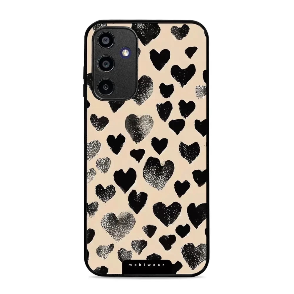 Etui ochronne do Galaxy A15 4G, Mobiwear Glossy Case, beżowa miłość