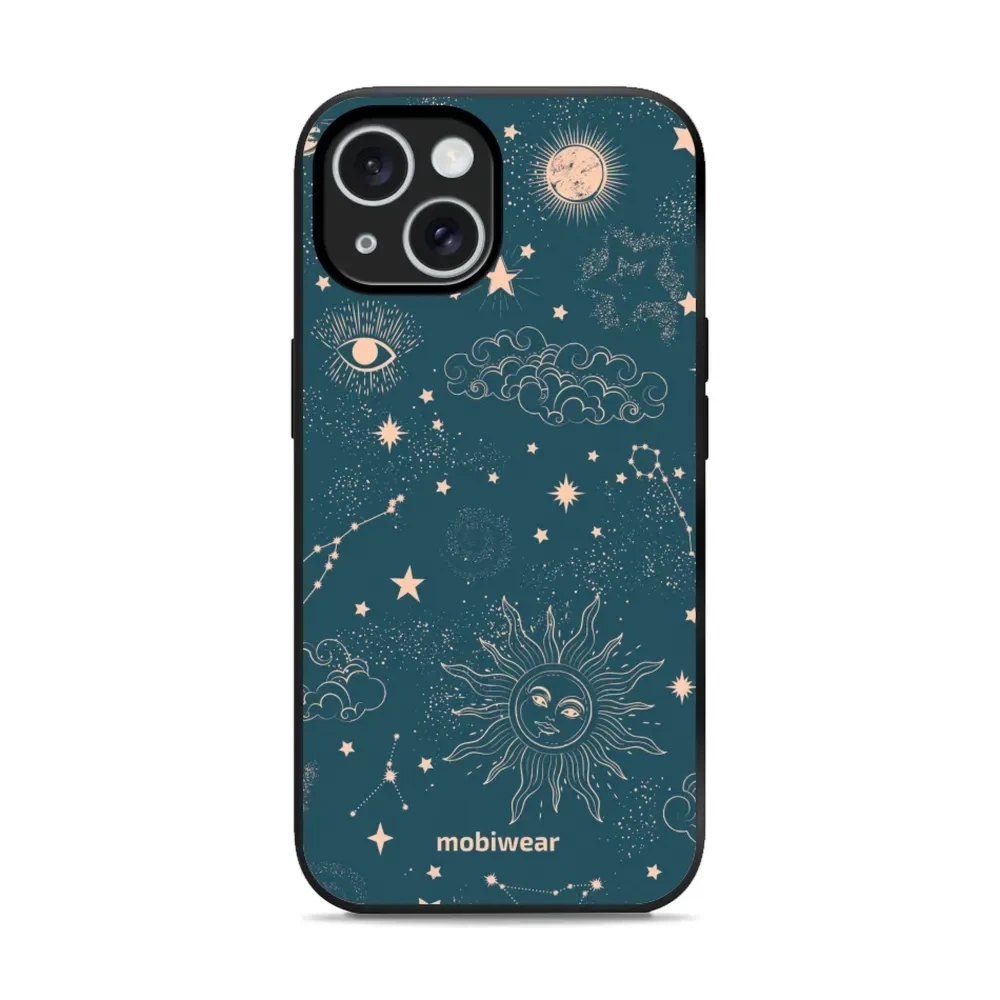 Etui ochronne do iPhone 15, Mobiwear Glossy Case, astralny pył