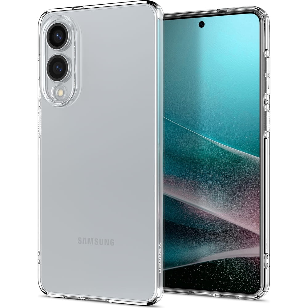 Image of Etui Spigen Crystal Flex do Galaxy S25 Edge, przezroczyste