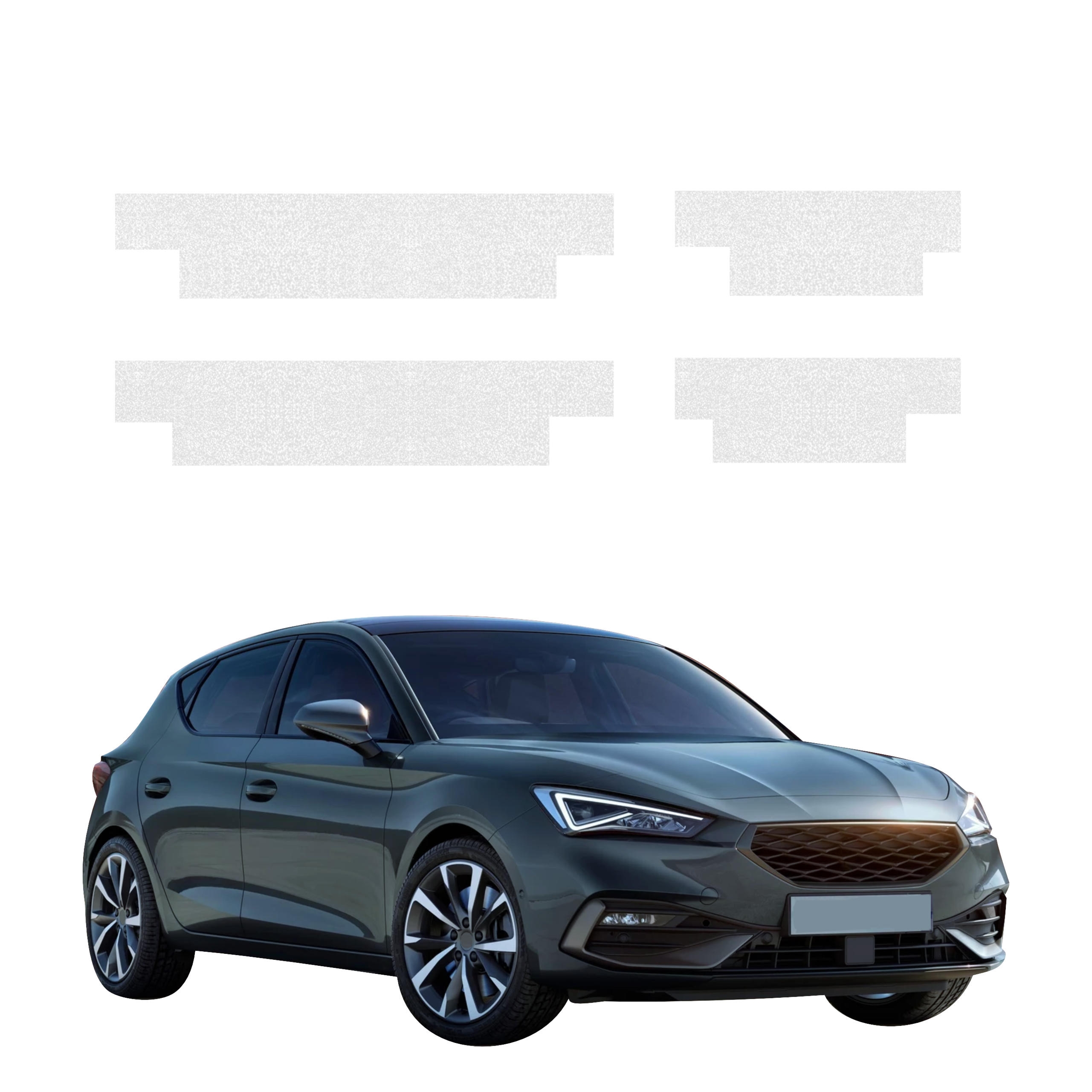 4w1 Bezbarwna powłoka techniczna Grizz Protector na progi Seat Leon (2024-2026)