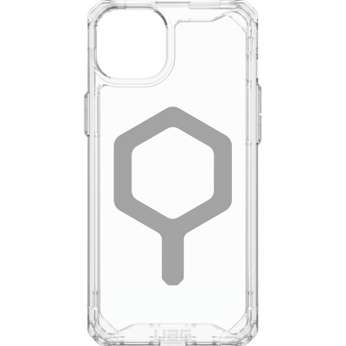 Image of Etui Urban Armor Gear Plyo MagSafe do iPhone 15 Plus, przezroczysto-srebrne