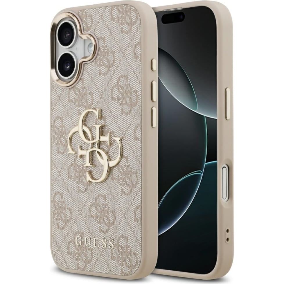 Etui Guess Hardcase 4G Big 4G Classic Logo do iPhone 17, różowe
