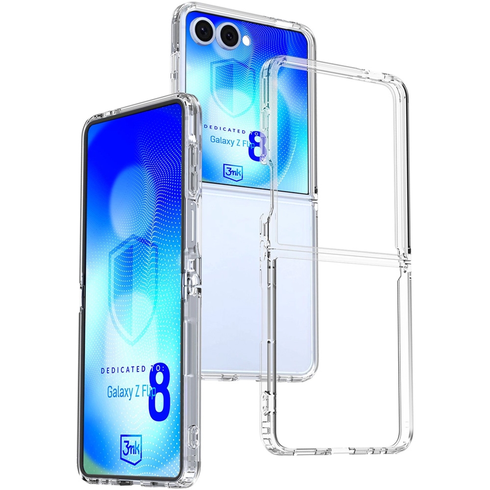 Etui 3mk Armor Case do Galaxy Z Flip8, przezroczyste