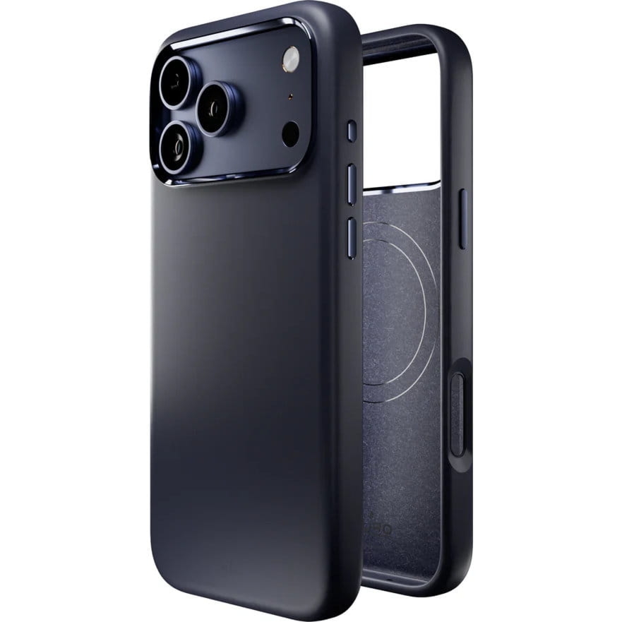 OUTLET: Etui Puro Icon Mag Pro do iPhone 17 Pro, do MagSafe, granatowe
