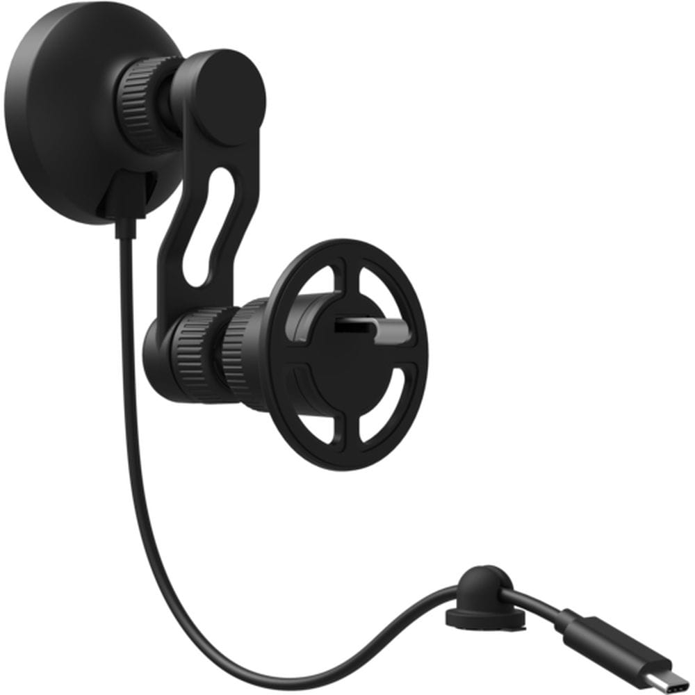 Image of Uchwyt samochodowy magnetyczny na kratkę nawiewu, Mophie Snap+ Wireless Charging z ładowaniem bezprzewodowym 15W, MagSafe, czarny
