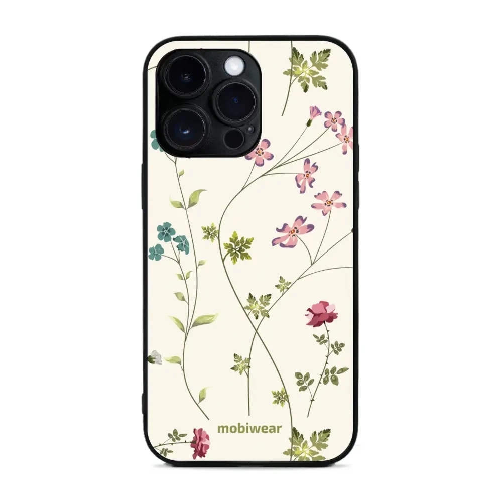 Etui ochronne do iPhone 14 Pro Max, Mobiwear Glossy Case, sielski kwiat