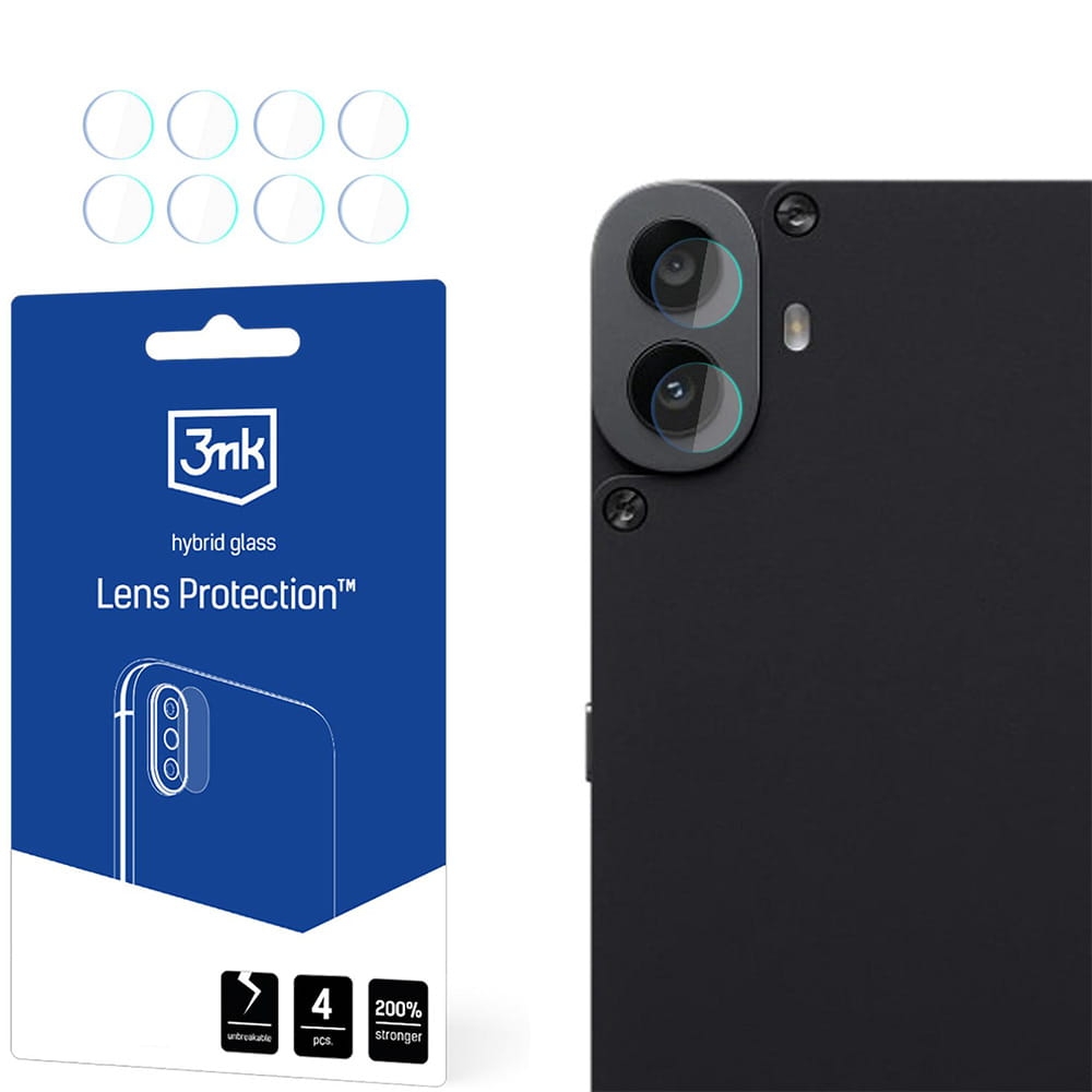 Image of Osłona na aparat 3mk Lens Protection do Nothing CMF Phone 1, 4 zestawy