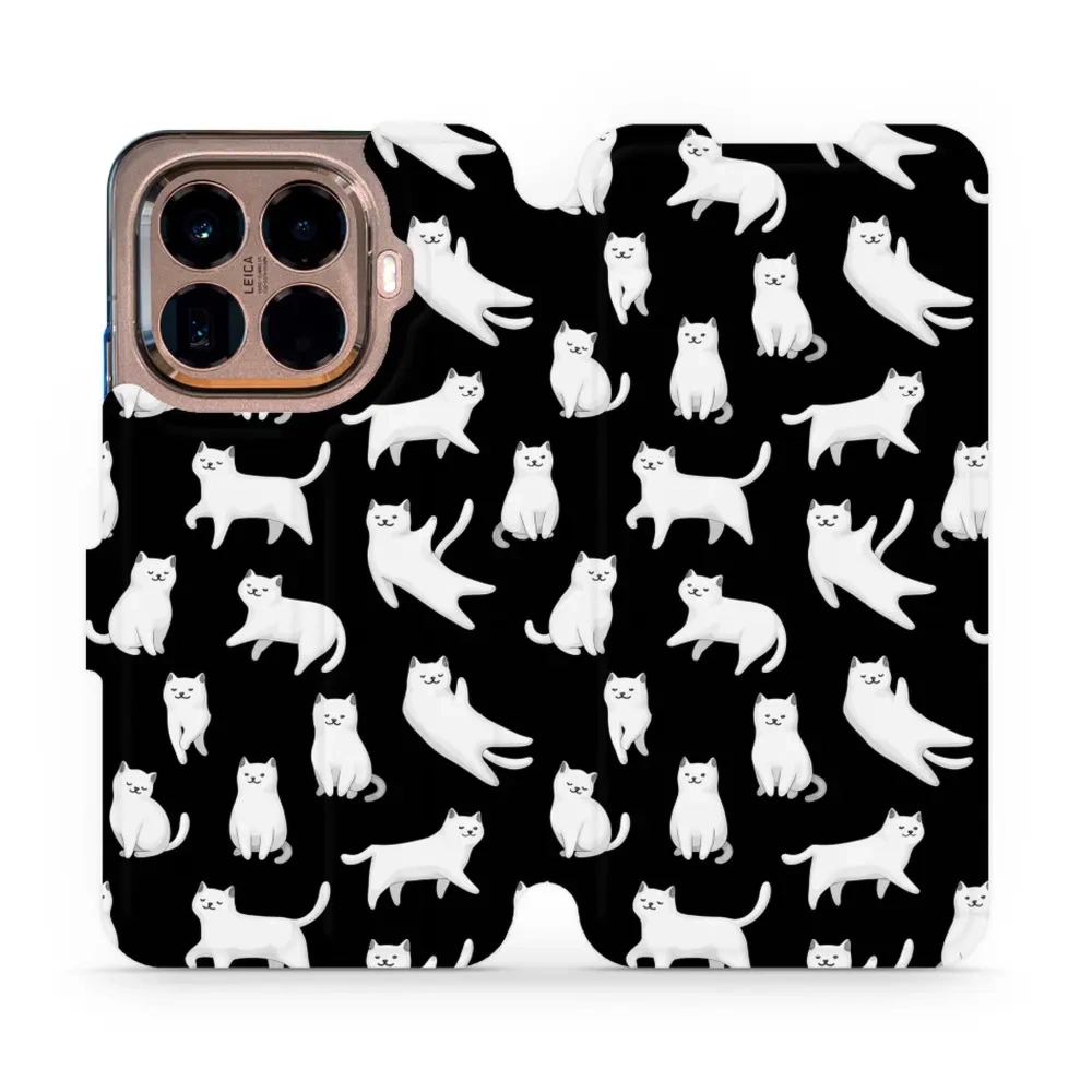 Etui z klapką do Xiaomi 15T Pro, Mobiwear Book, kotki luna