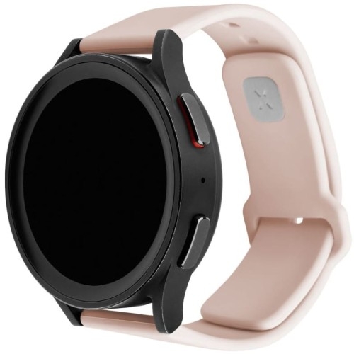 Image of Silikonowy pasek Fixed Silicone Strap z szybkozłączką 22mm do smartwatcha, różowy