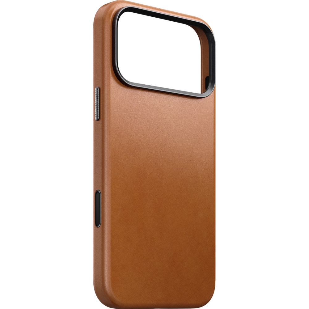 Skórzane etui Nomad Traditional Leather Case Horween Series do MagSafe do iPhone 18 Pro Max / 17 Pro Max, jasnobrązowe