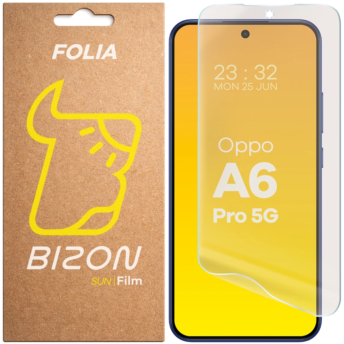 Folia matowa Bizon Film Sun do Oppo A6 Pro 5G, 1 sztuka