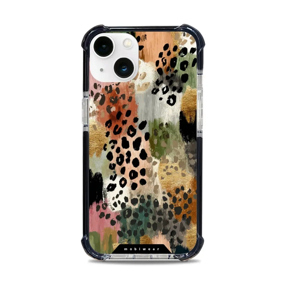 Etui ochronne do iPhone 13 do MagSafe, Mobiwear Elite Bumper, malownicze cętki