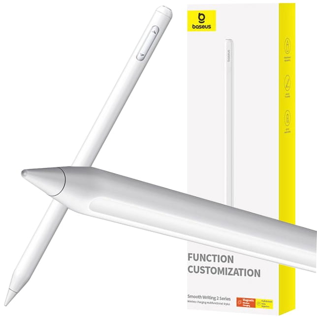 Image of OUTLET: Rysik Baseus Smooth Writing 2 dla iPad / Pro / Air / Mini (2018-2022), biały