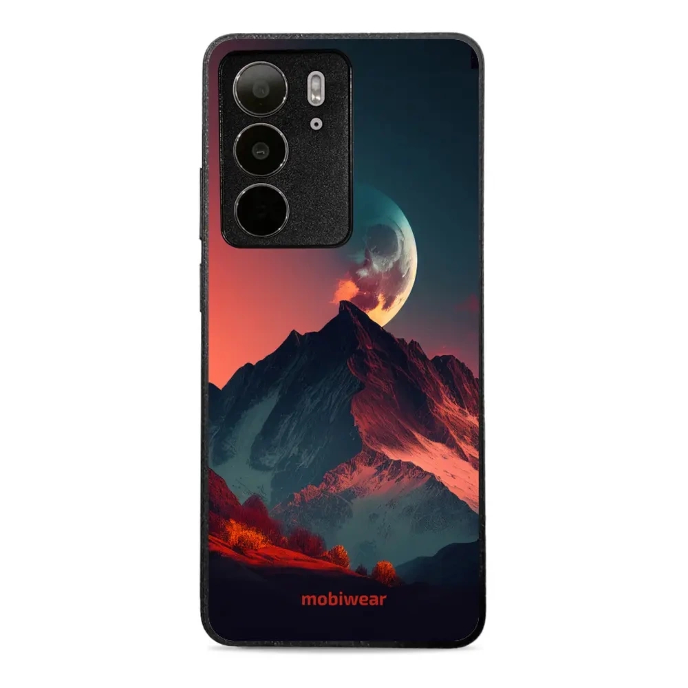 Etui ochronne do Realme C75 4G, Mobiwear Glossy Case, górski zmierzch