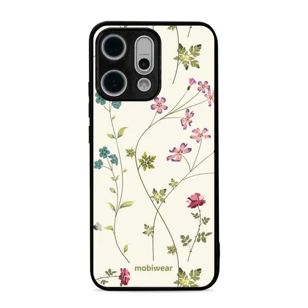 Etui ochronne do Oppo Reno 14, Mobiwear Glossy Case, sielski kwiat