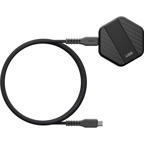 Image of Ładowarka indukcyjna z podstawką, UAG Wireless Charger do MagSafe, 15W + kabel USB-C, czarna