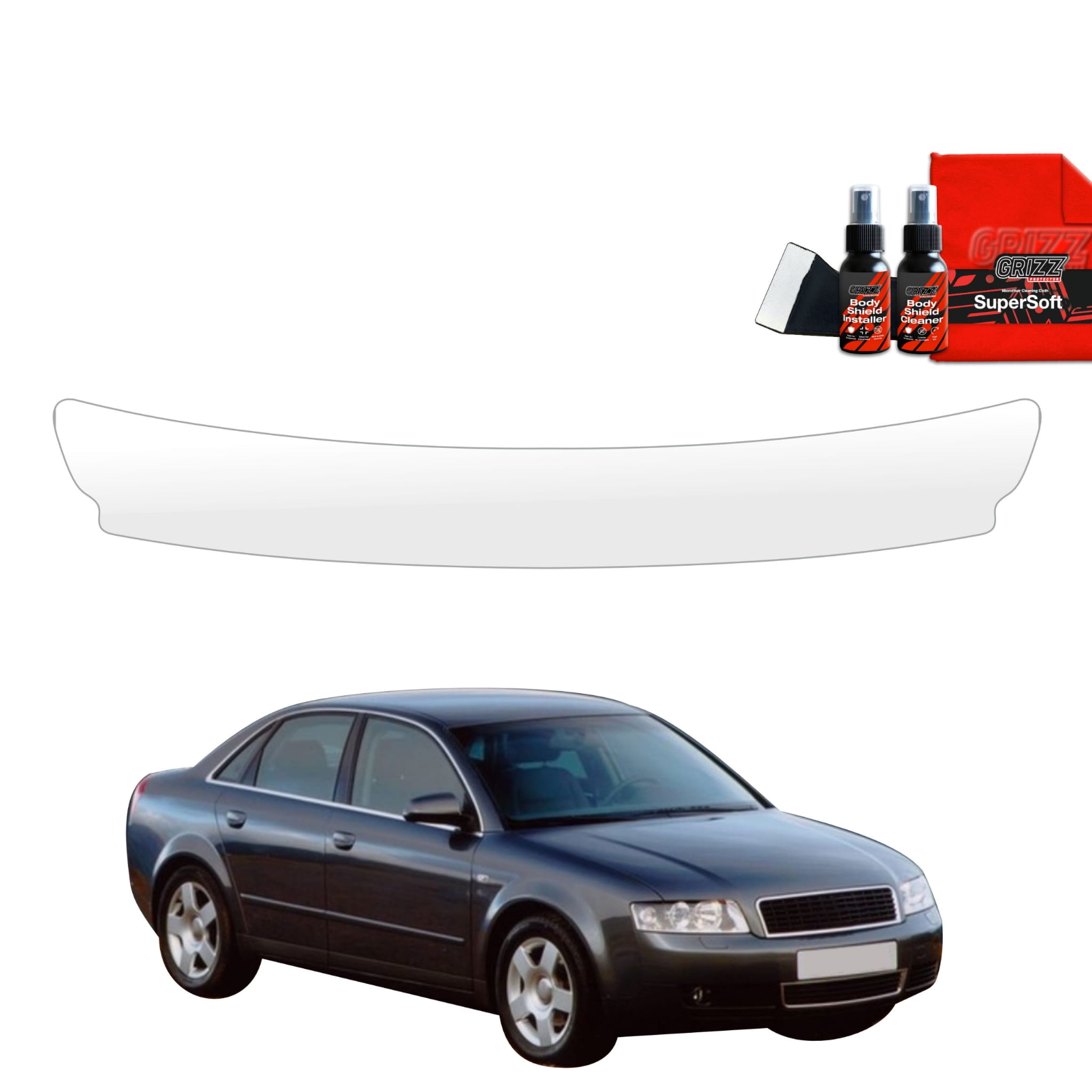 Folia ochronna na próg bagażnika Grizz Protector do Audi A4 B6 Sedan (2000-2006)