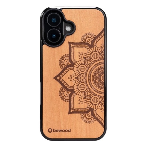 Image of Drewniane etui do iPhone 16, Bewood Mandala Jabłoń