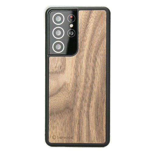 Image of Drewniane etui do Galaxy S21 Ultra, Bewood Orzech Amerykański