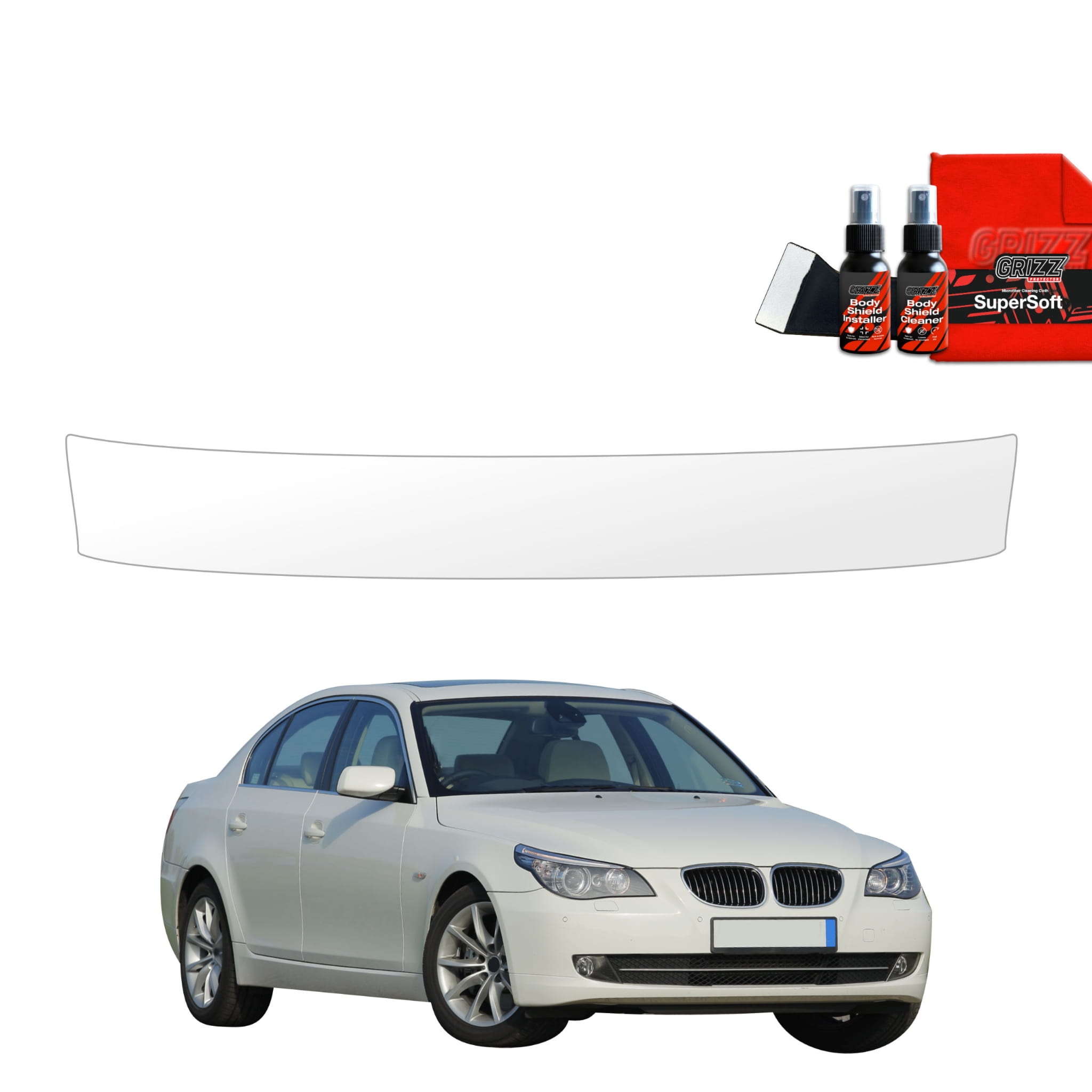 Folia ochronna na próg bagażnika Grizz Protector do BMW 5 E60 Sedan 4D (2007-2010)