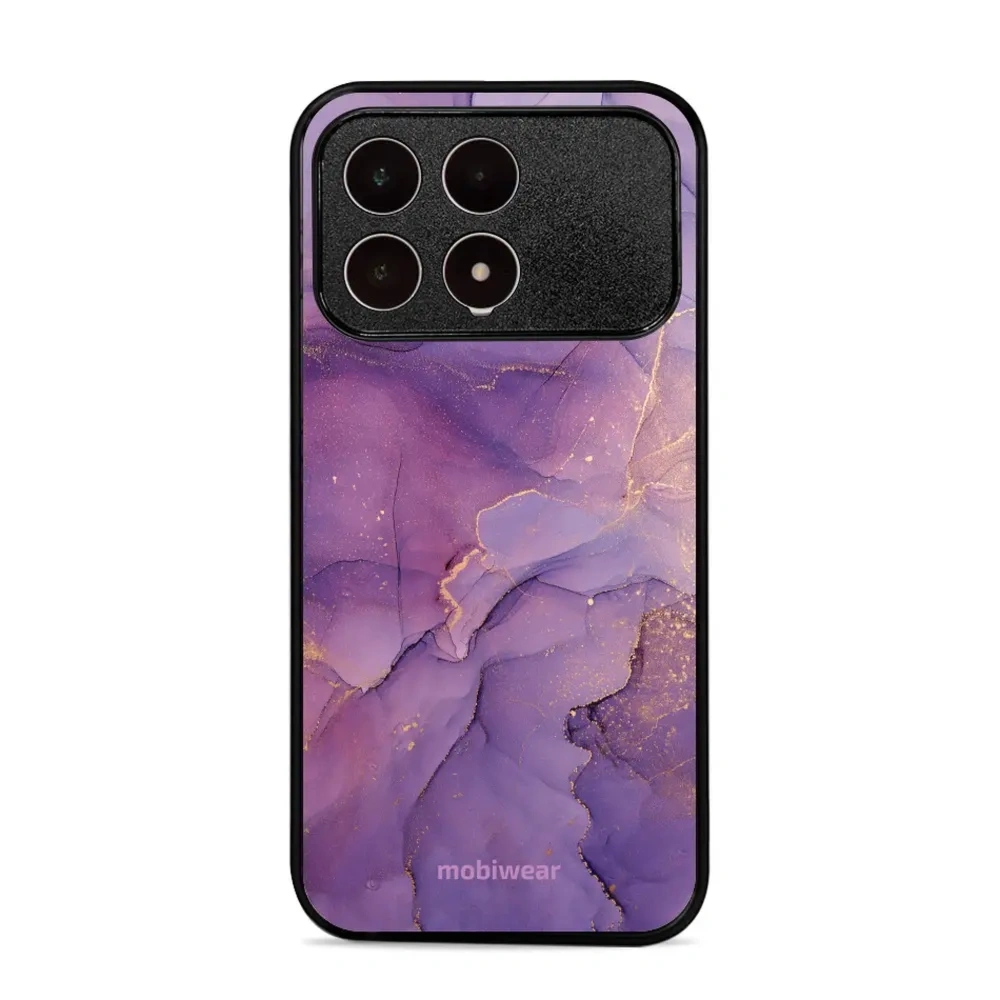 Etui ochronne do Xiaomi POCO F8 Pro, Mobiwear Glossy Case, fioletowe