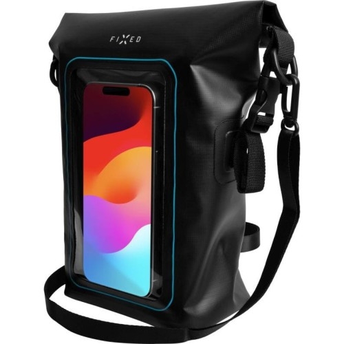 Image of Wodoodporna torba FIXED Float Bag z kieszenią na telefon komórkowy 3L, czarna