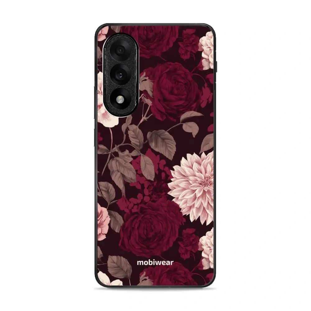Etui ochronne do OnePlus Nord 5, Mobiwear Glossy Case, wino i dalie