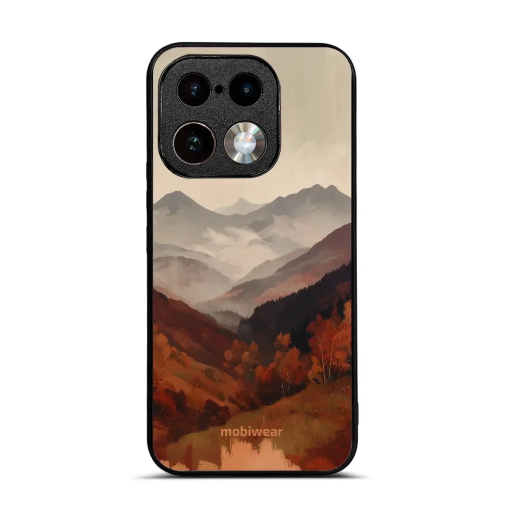 Etui ochronne do realme 16 Pro 5G, Mobiwear Glossy Case, mglista dolina w górach