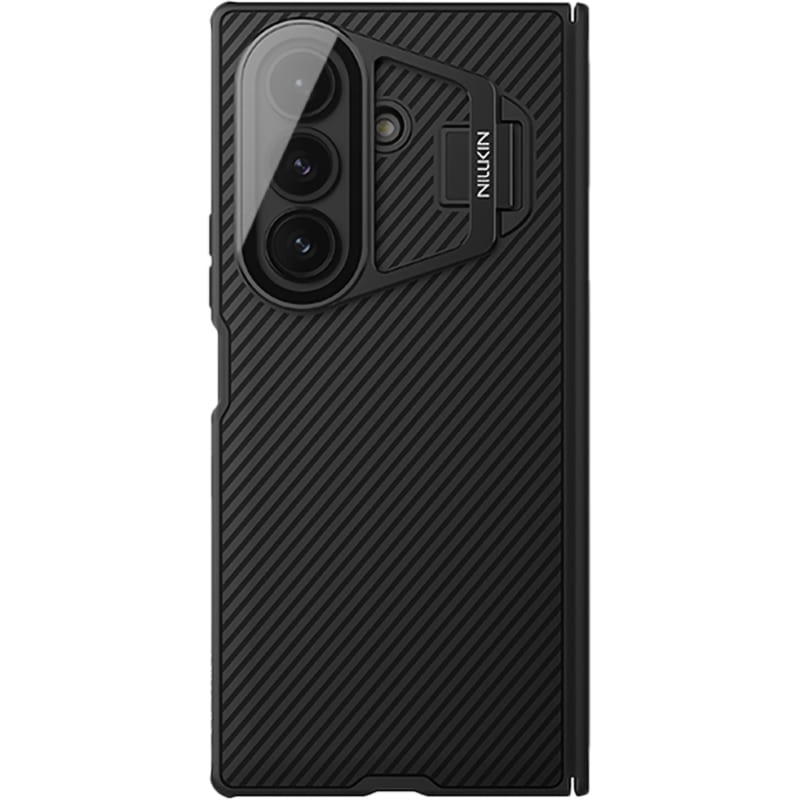Etui z ochroną aparatu Nillkin CamShield Prop Magnetic do Galaxy Z Fold7, czarne