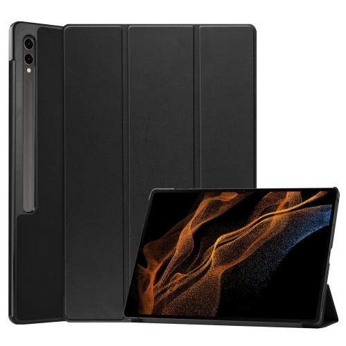 Image of Etui Bizon Case Tab Croc do Galaxy Tab S10 Ultra/S9 Ultra, czarne