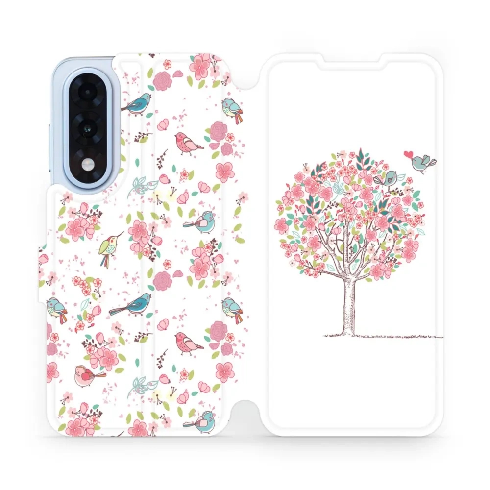 Etui z klapką do OnePlus Nord 5, Mobiwear Book, różowy gaj