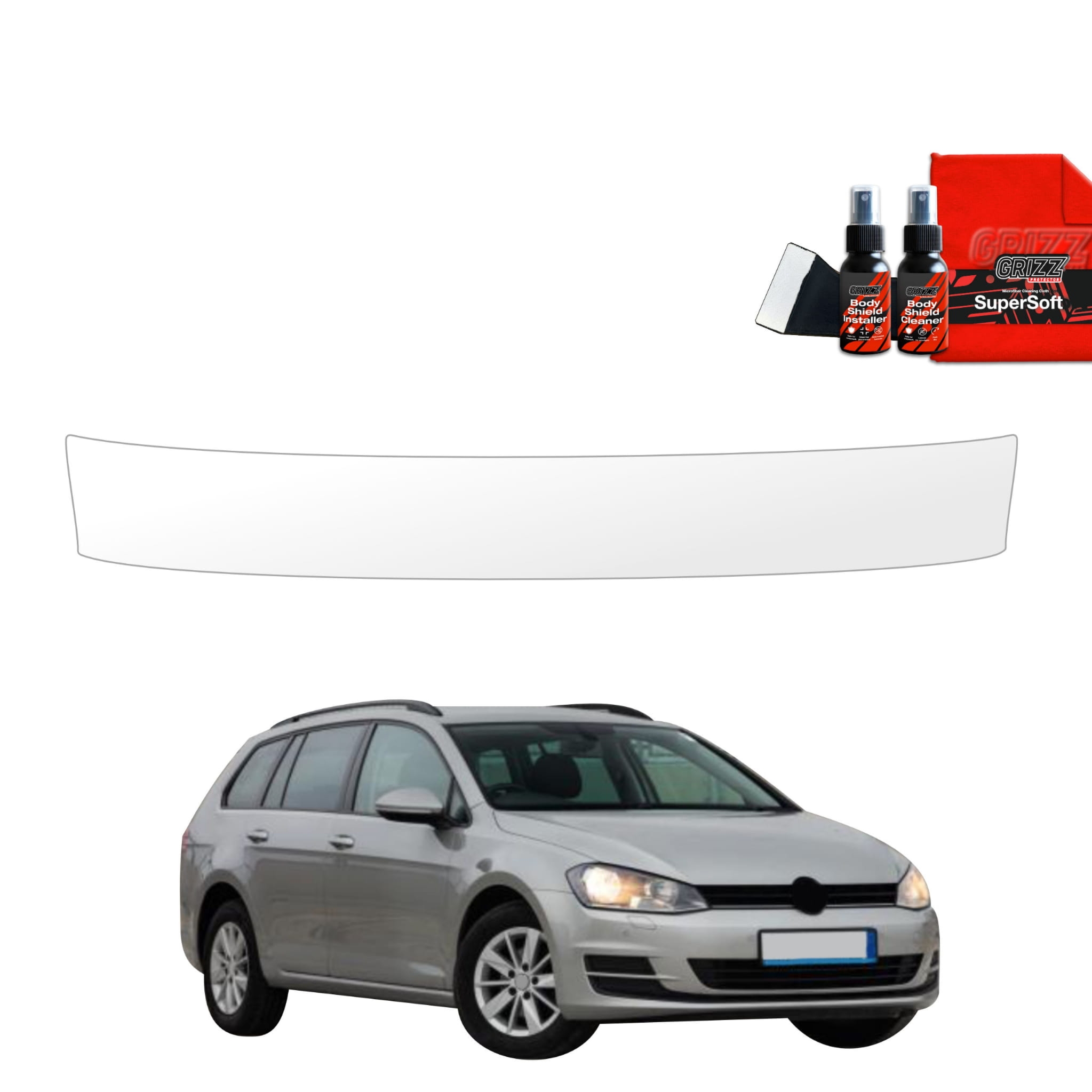 Folia ochronna na próg bagażnika Grizz Protector do Volkswagen Golf 7 Variant (2013-2020)