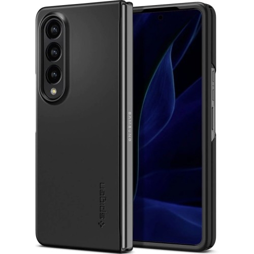 Image of Etui Spigen Air Skin do Galaxy Z Fold4, czarne