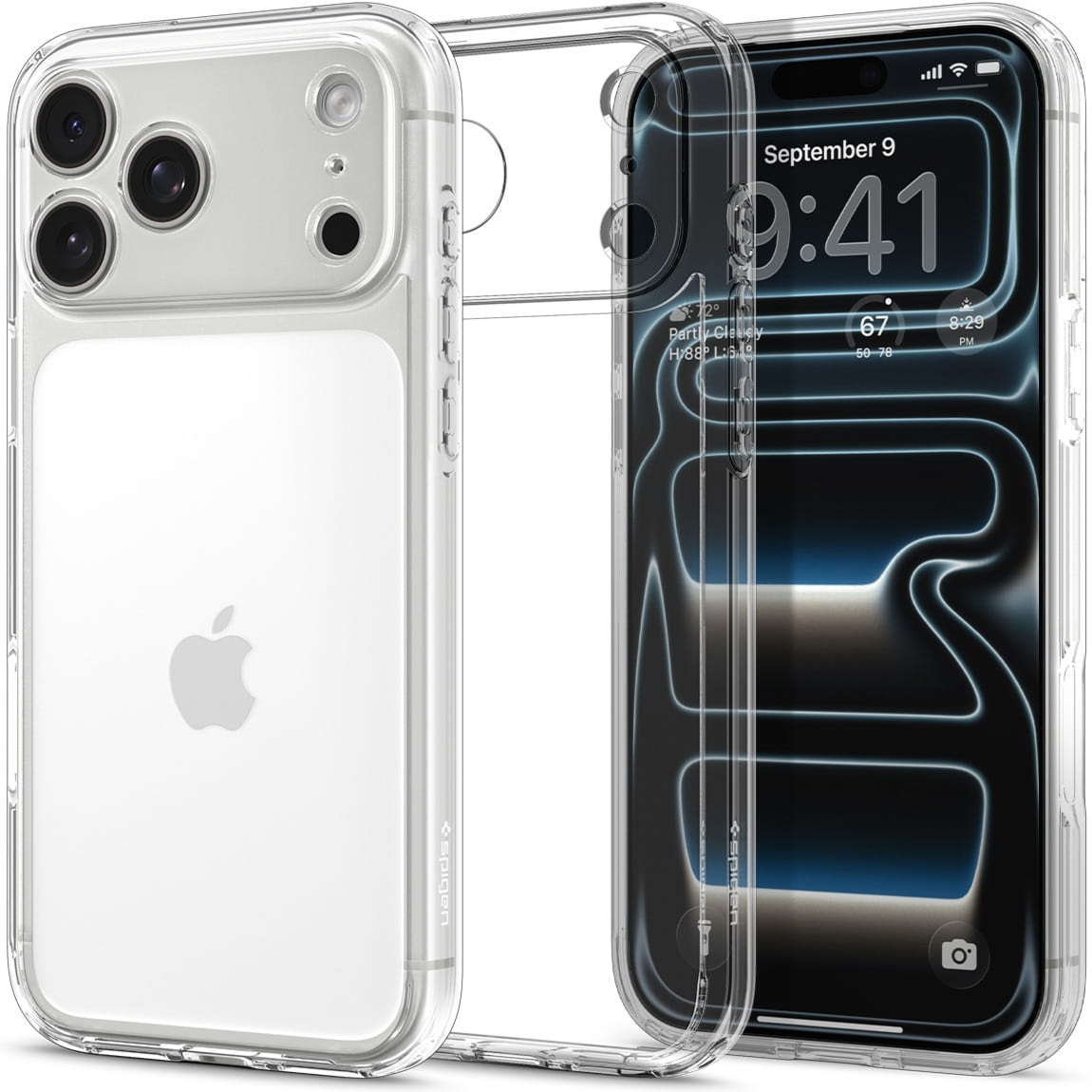 Etui Spigen Ultra Hybrid do iPhone 17 Pro, przezroczyste