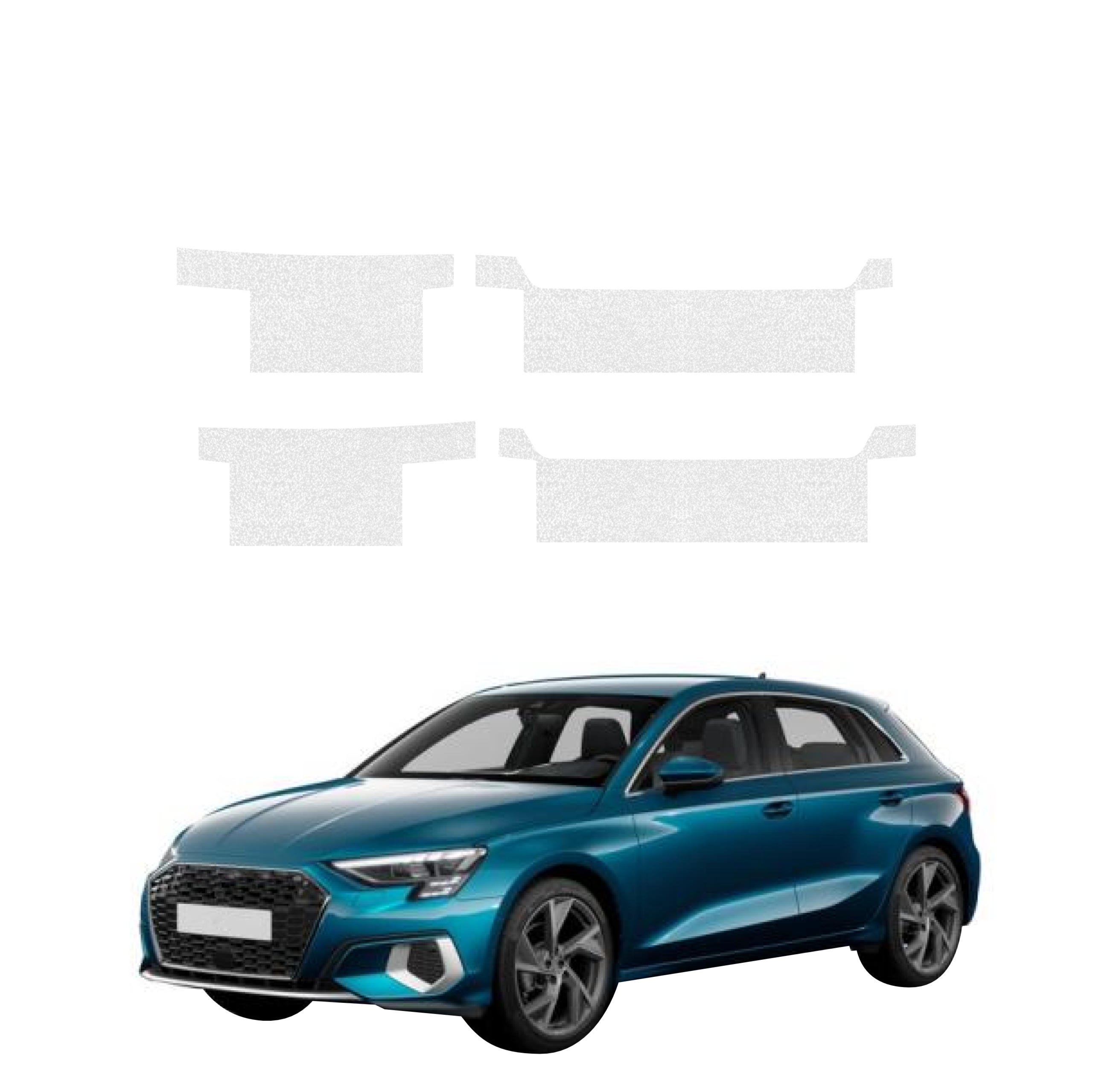 4w1 Bezbarwna powłoka techniczna Grizz Protector na progi Audi A3 8Y Sportback (2020-2023)