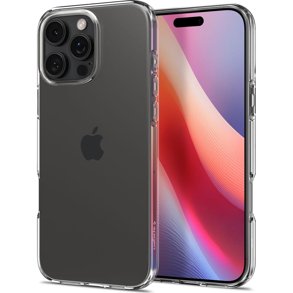 Image of OUTLET: Etui Spigen Liquid Crystal do iPhone 16 Pro Max, przezroczyste