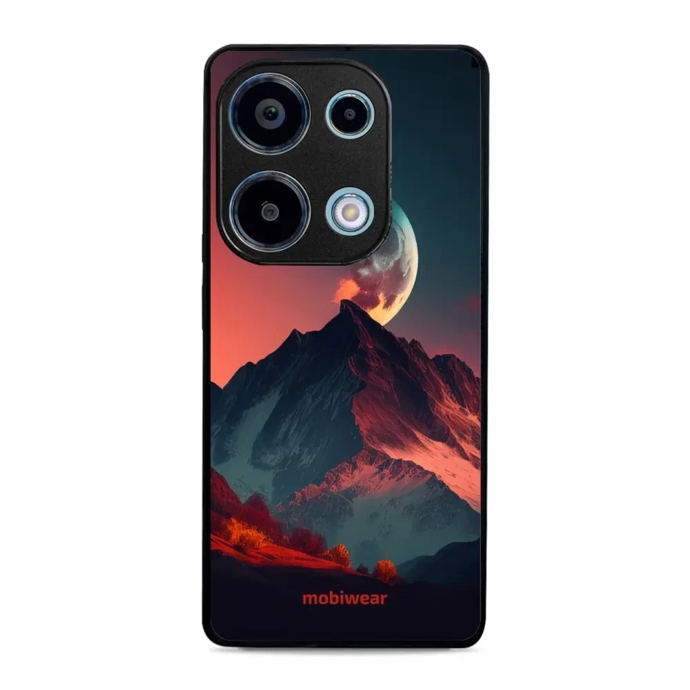 Etui ochronne do Xiaomi Redmi Note 13 Pro 4G, Mobiwear Glossy Case, górski zmierzch