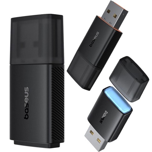 Image of Karta sieciowa USB-A Baseus FastJoy Series BS-OH170 650Mb/s 5GHz, czarna