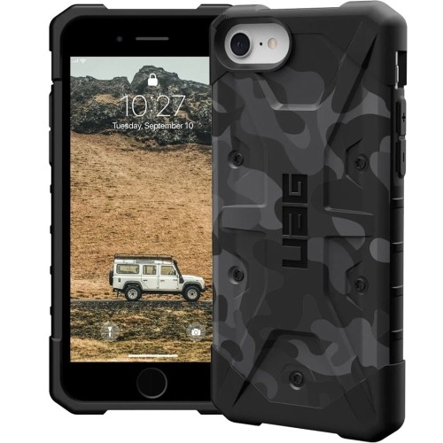 Image of Etui Urban Armor Gear Pathfinder SE iPhone SE 2022 / 2020, 8 / 7, szare moro