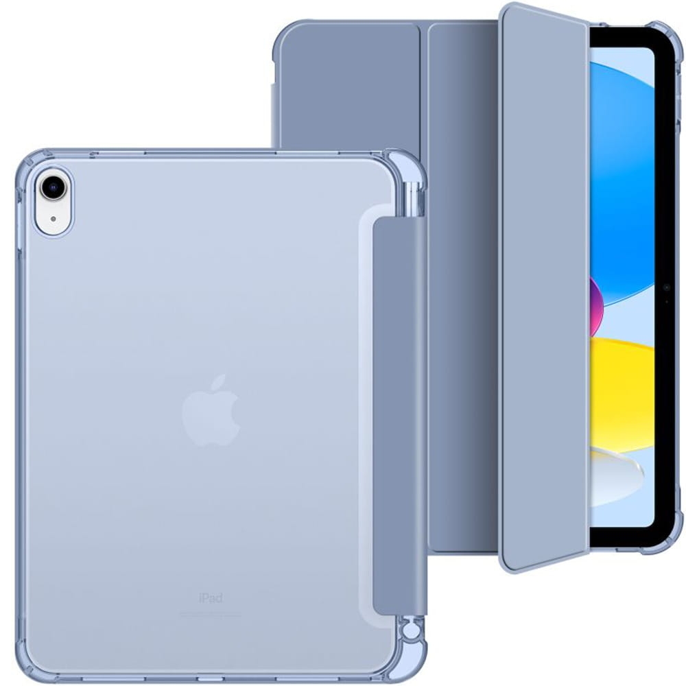 Image of Etui Tech-Protect SC Pen Hybrid do iPad 11 / 10 gen. 2025 / 2022, niebieskie
