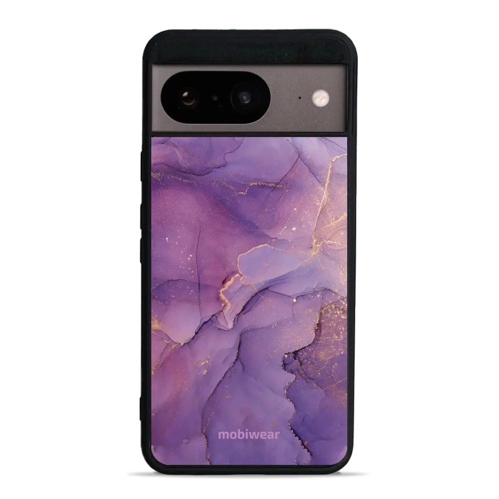 Etui ochronne do Google Pixel 8, Mobiwear Glossy Case, fioletowe